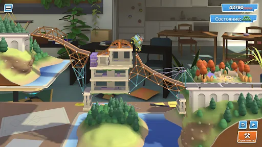 Bridge Constructor Studio мод меню скриншот 3