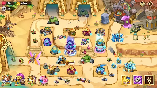 King of Defense 5: TD Games мод скриншот 1