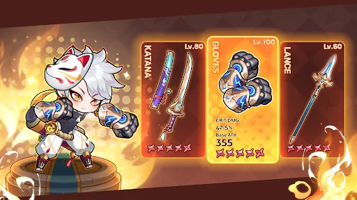 Hero Blitz: RPG Roguelike War мод меню скриншот 3