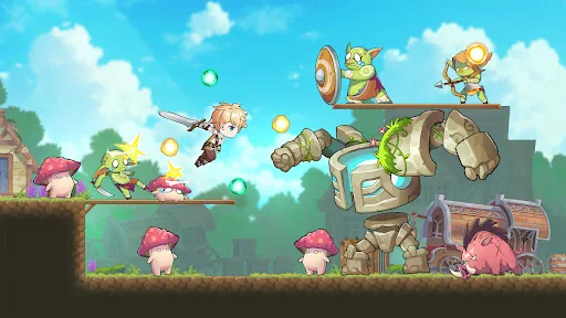 Hero Blitz: RPG Roguelike War скачать скриншот 4