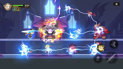 Hero Blitz: RPG Roguelike War мод скриншот 6