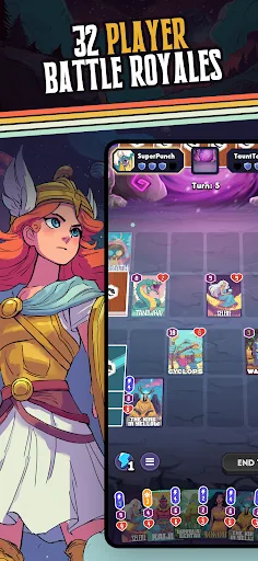 Mystic Realms: TCG Card Battle мод меню скриншот 3