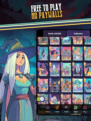 Mystic Realms: TCG Card Battle взлом скриншот 7